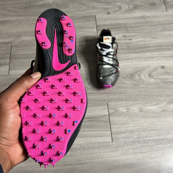 Off White Nike Vapor Street Black Laser Fushsia (6.5) - Picture 10 of 14